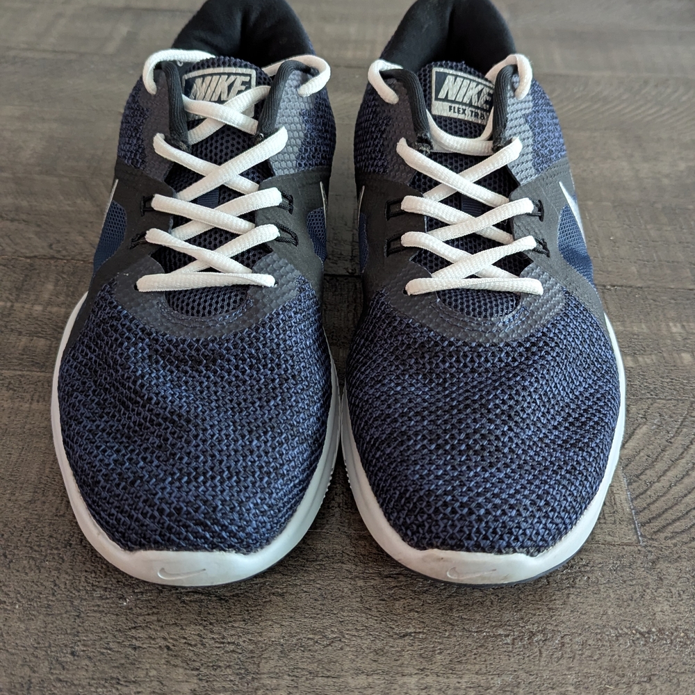 Nike Flex Trainer 8 TR8 Training Shoes Blue Mens Size 11.5 SNEAKERS